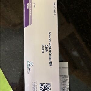 Teva White and Purple Medicine Box with QR Code